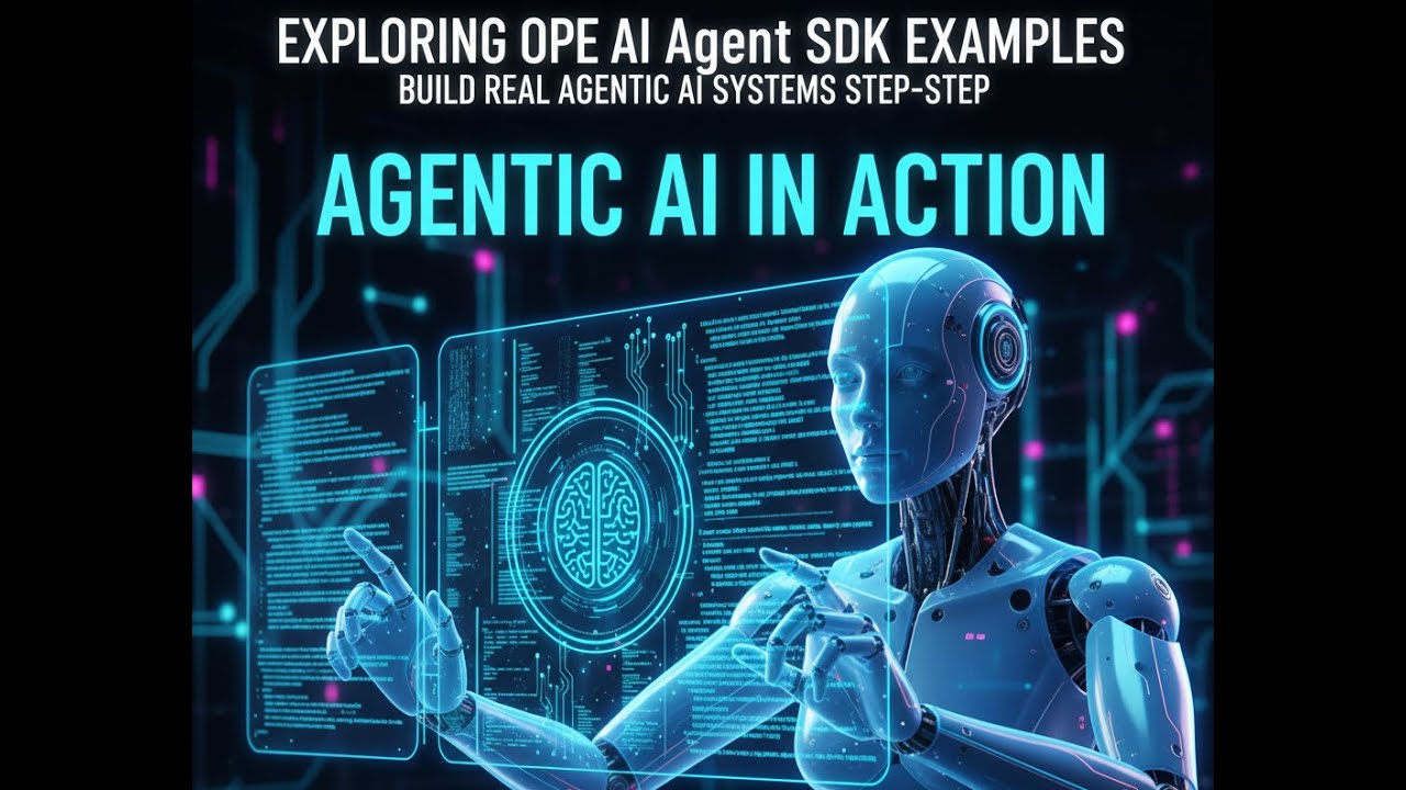 Exploring OpenAI Agent SDK Examples | Build Real Agentic AI Systems ...
