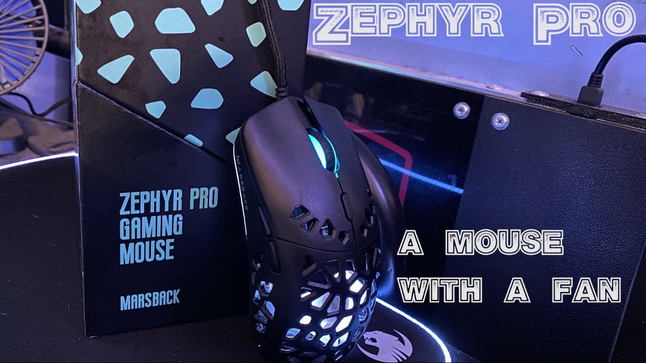 MARSBACK Zephyr Pro Gaming Mouse Unboxing A Quick Review YouTube
