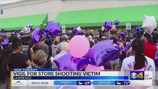 Vigil held for woman killed while working at Lawrence Dollar Tree