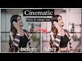 Cinematic black and orange tone  | Lightroom photo editing tutorial|| #lr #photoediting #tutorial
