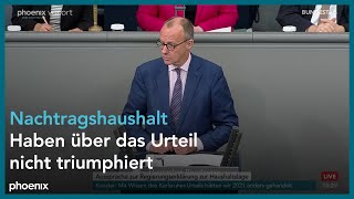 Thumbnail for Friedrich Merz zur Regierungserklärung von Olaf Scholz zur Haushaltslage am 28.11.23