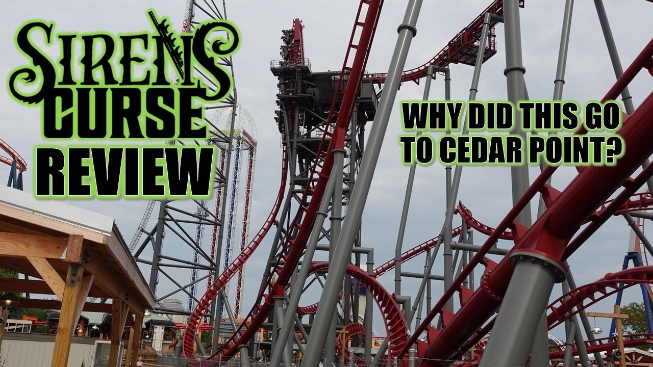 Обзор Siren's Curse, новинка 2025 года — американские горки Vekoma Tilt Coaster в Сидар-Пойнт | П...