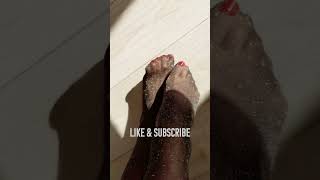 Black Patterned Hose Perfect For New Years Glam