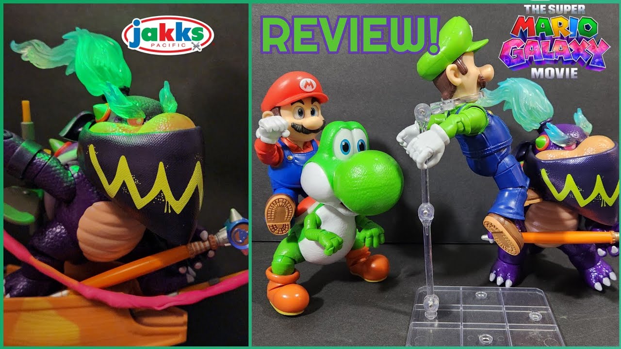 Wonder Bowser Jr.! Super Mario Galaxy Movie Jakks 5