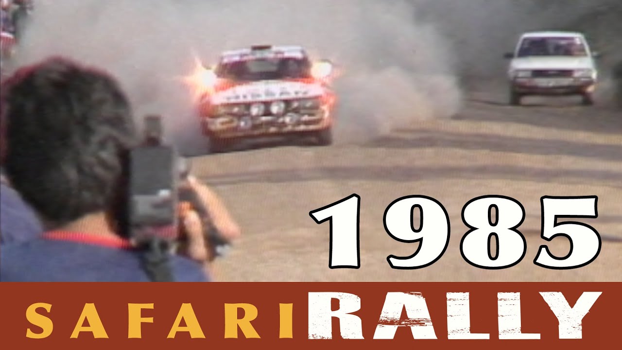 safari rally 1985 results