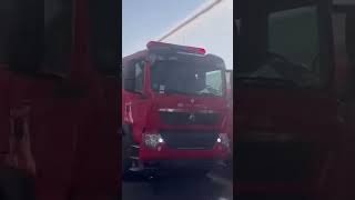 #automobile Chengchi Howo Rear Twin-Axle 15.8-Ton Water Tank Fire Trucks
