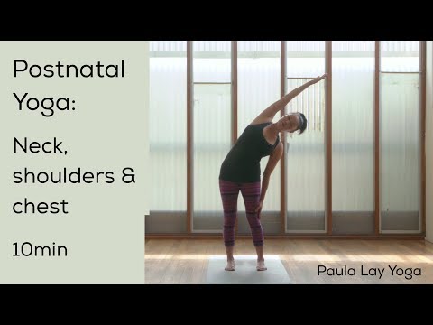 Postnatal yoga 