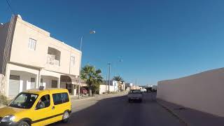 Tunisia Djerba Road to Guellala, Gopro / Tunisie Djerba Route vers Guellala, Gopro