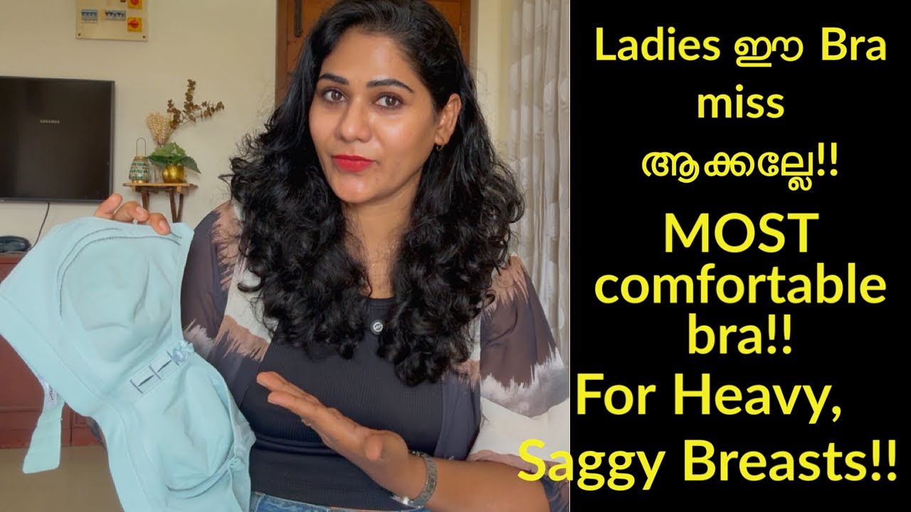✅Ladies must watch!ഈ രണ്ടു Bra Miss ആക്കല്ലേ🔴BEST Comfort തരുന്ന Bra for Heavy&Saggy Breasts!Shyaway