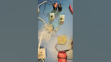 Experiment with half-bridge topology IGBT & GDT #electronic #diyelectronics #diyprojects