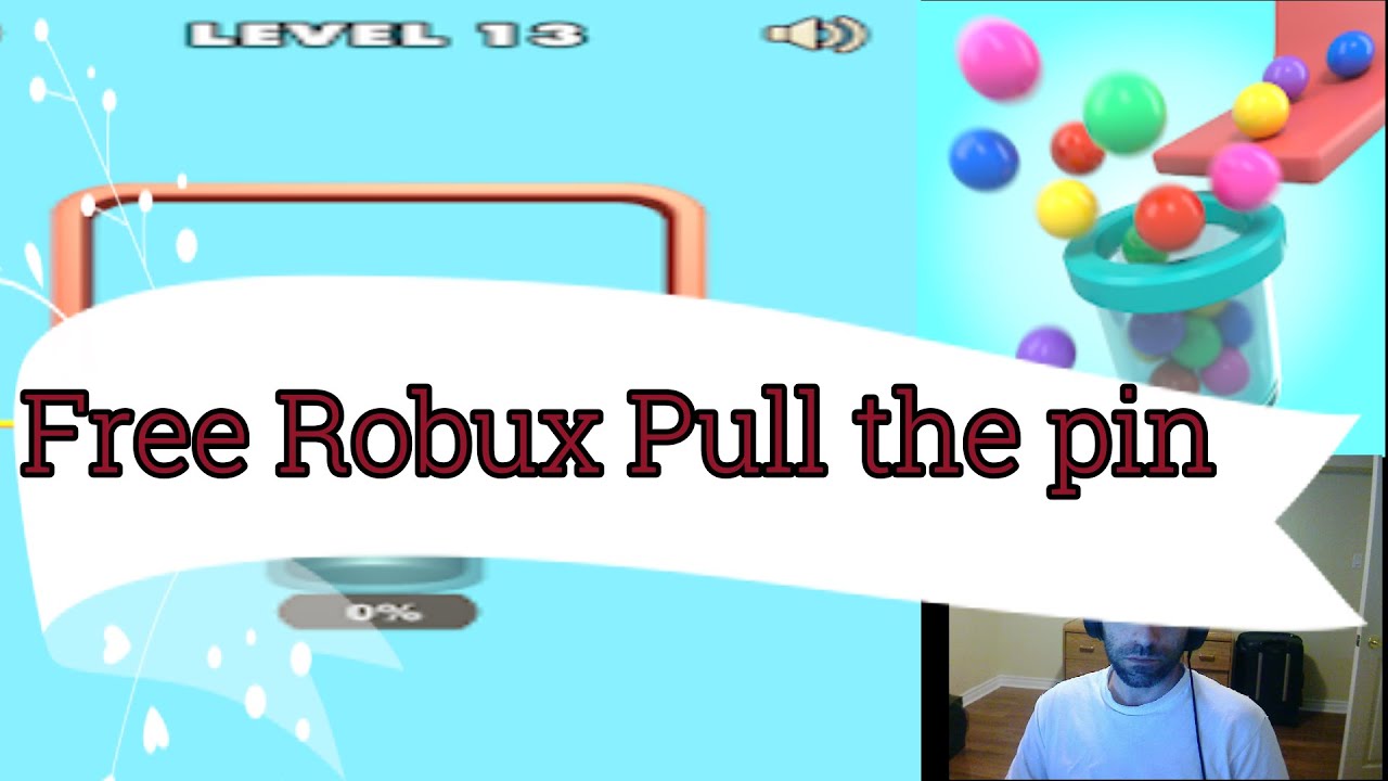 Free Robux Pull The Pin First Look Mobile Review Youtube - who to get robux for free pin