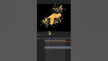 After Effects Shatter broken Easy Tutorial #shorts #aftereffects
