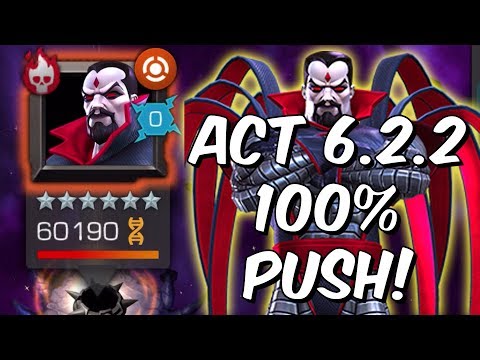 Act 6.2.2 100% – Mister Sinister Boss Chapter Severed – Marvel Contest of Champions