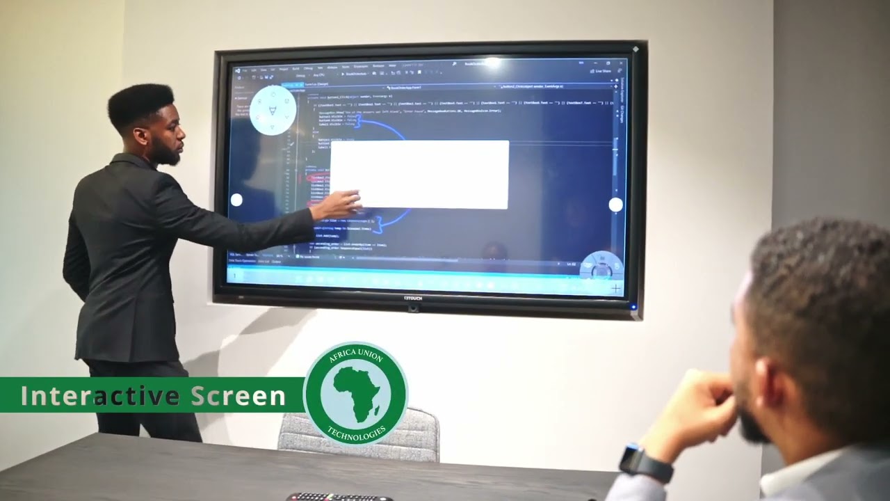 Interactive Boardroom Screens.