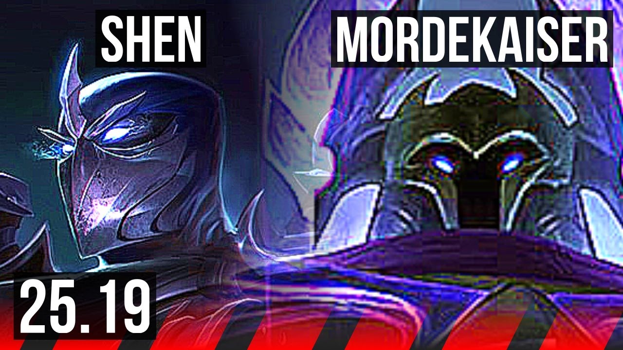 SHEN vs MORDEKAISER (TOP) | 7/2/20 | KR Master | 25.19