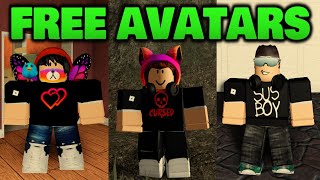 Roblox avatar, character concept design, outfit conc