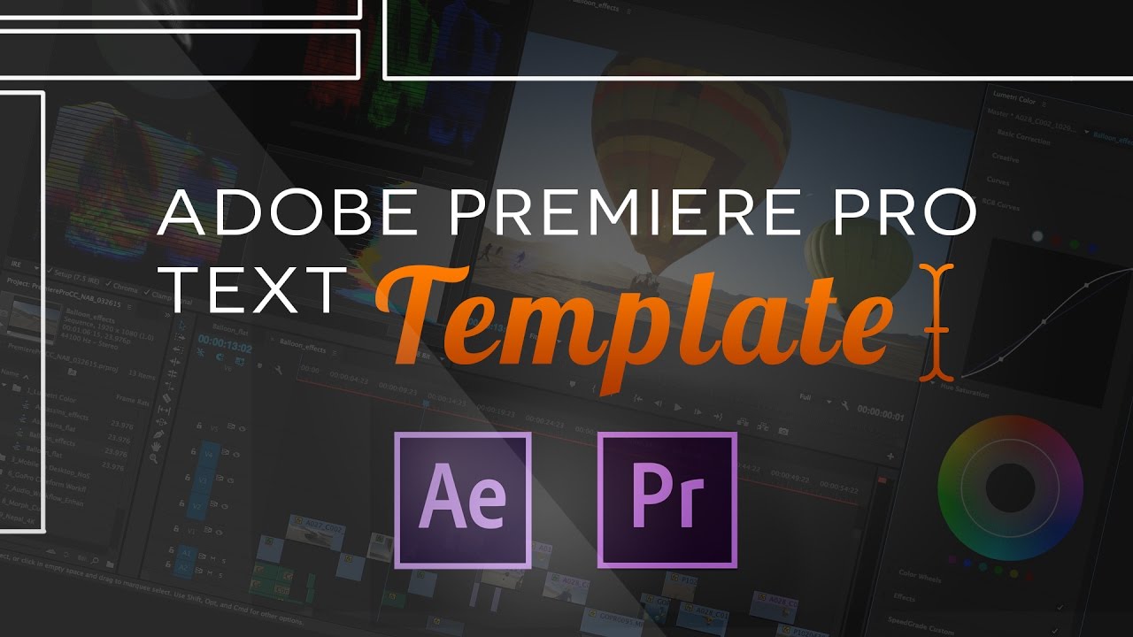 Скачать шаблоны для adobe premiere pro cc