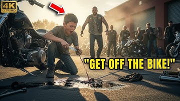 "Get Off The Bike!" Orphan Kid Cut Biker