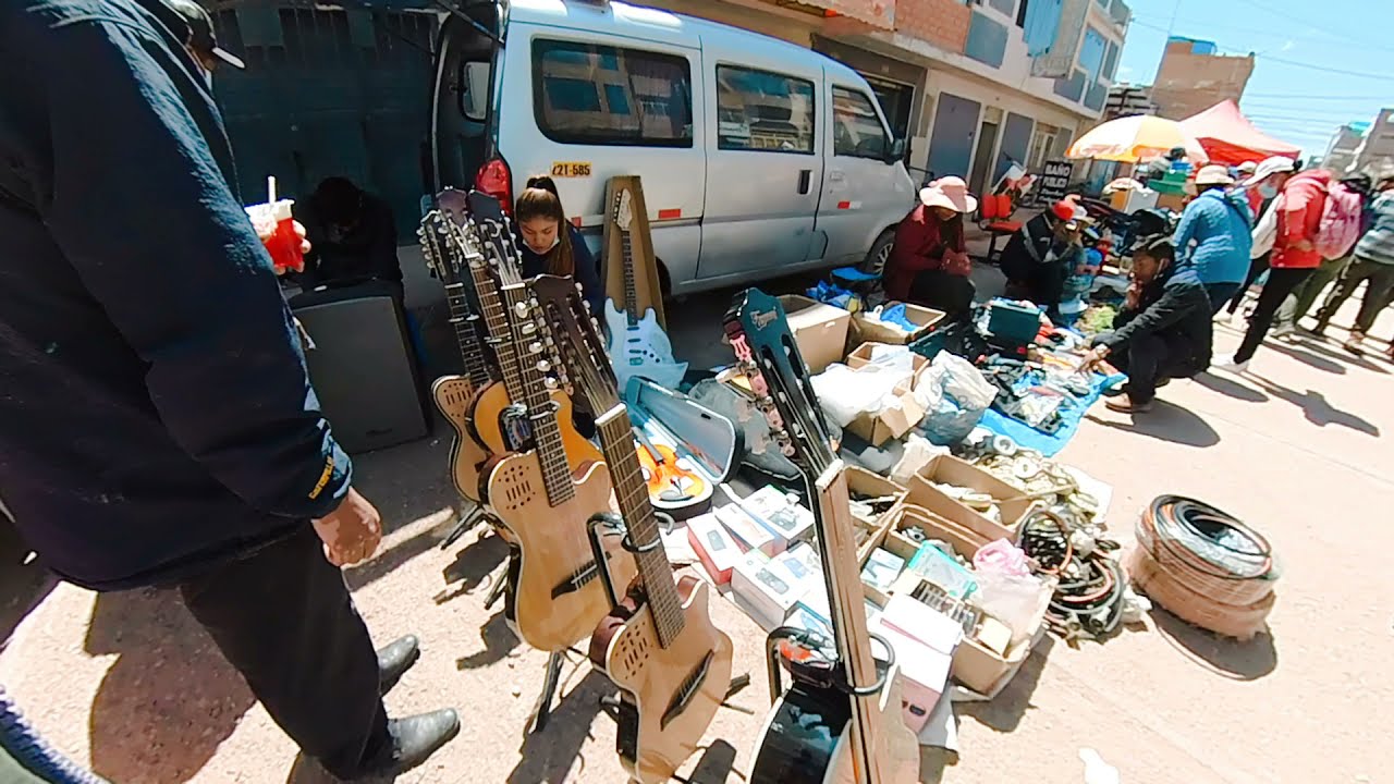 Feria de COSAS USADAS - la cachina de Juliaca