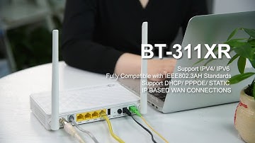 BT-311XR ONU 1GE+3FE+2.4GWIFI+CATV XPON ONU