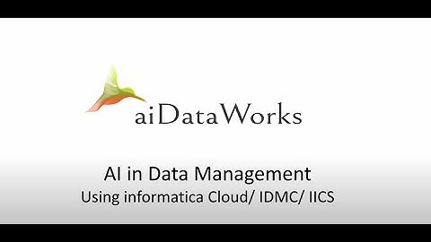 AiDataWork AI Demo w Informatica Nov 2024
