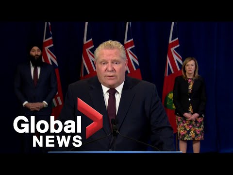 Coronavirus outbreak: Ontario launches online portal to address COVID-19 concerns | FULL Coronavirus outbreak: Ontario launches online portal to address COVID-19 concerns | FULL