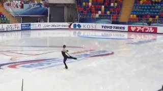 Rostelecom Cup 2016 Юлия Липницкая на тренировке 2016.11.04