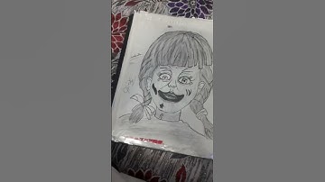 #doll #Annabelle #drawing #shorts #tranding #horror #ghost #scary