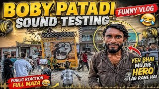 Haridwar Kawadiyon Ka Dj Sound Testing   Crowd Reaction  Funny Vlog 