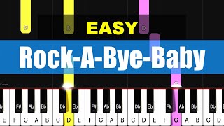 [Piano Tutorial] Rock-A-Bye-Baby - EASY