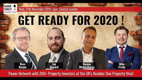 Property Networking Events | Baker Street Property Meet Wed 27th Nov | Property Network London