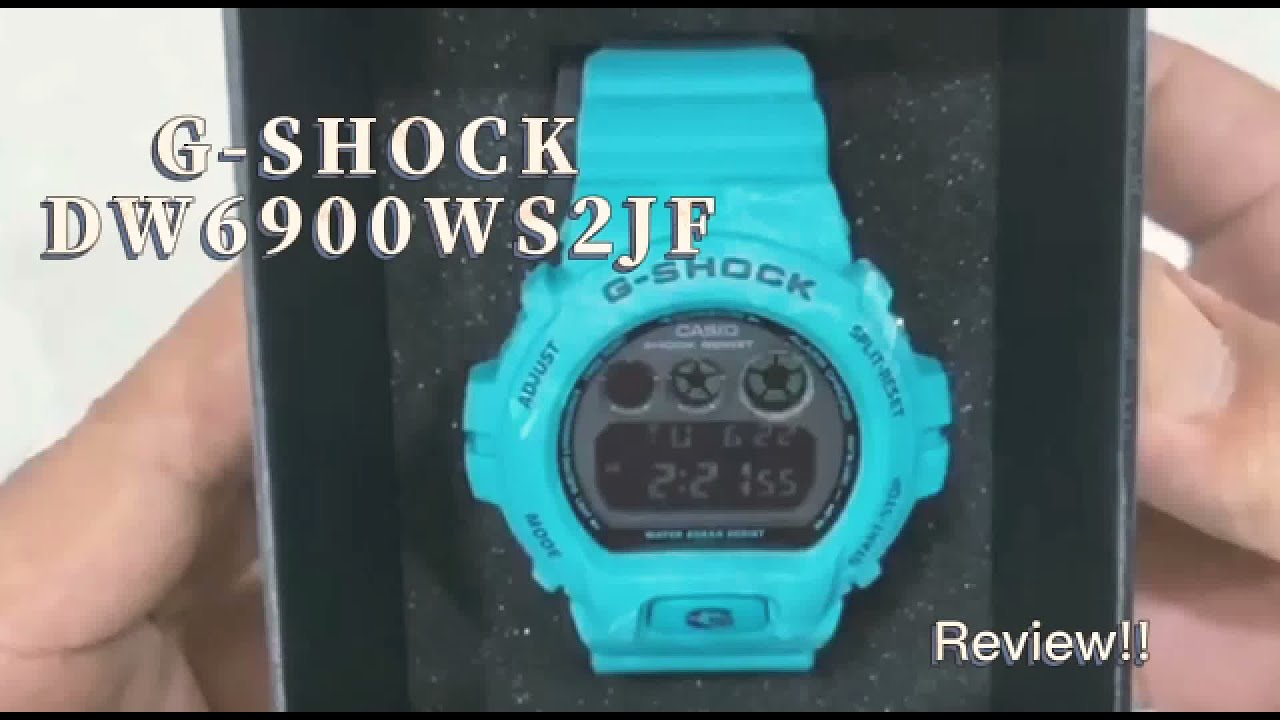 G-Shock DW-6900WS-2JF UNBOXING & REVIEW ( malaysia review 
