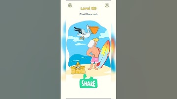 DOP 2 Gameplay Level 125 Find The Crab Shorts Delete One Part Solution and Answer 🔥 Subscribe 🔥