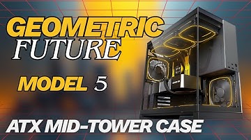 How to Build a PC Using the Geometric Future Model 5 - COOLest Gaming PC Case?