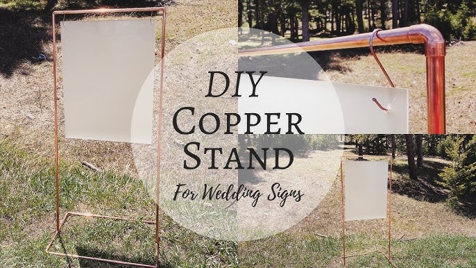 BirdsParty DIY Wedding Easel 👰 Tutorial - How to make standing