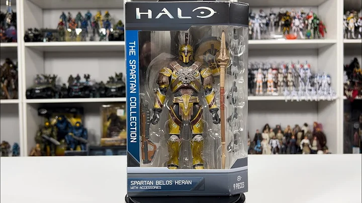 Spartan Belos Heran The Spartan Collection Series 8 Unboxing and Review From Jazwares.