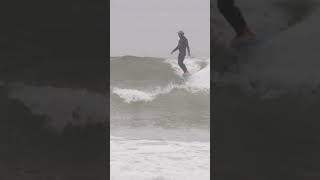 El Venturican, Tupi Cabrera doing his thing on a William Dennis Surfboards 9’8” Red Fin V.