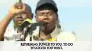 Simba Makoni motivates the electorate
