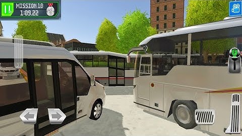 Mission 9-10 :Bus Driving in Parking Lot - Bus Station!! Learn to Driving - Android Game Play