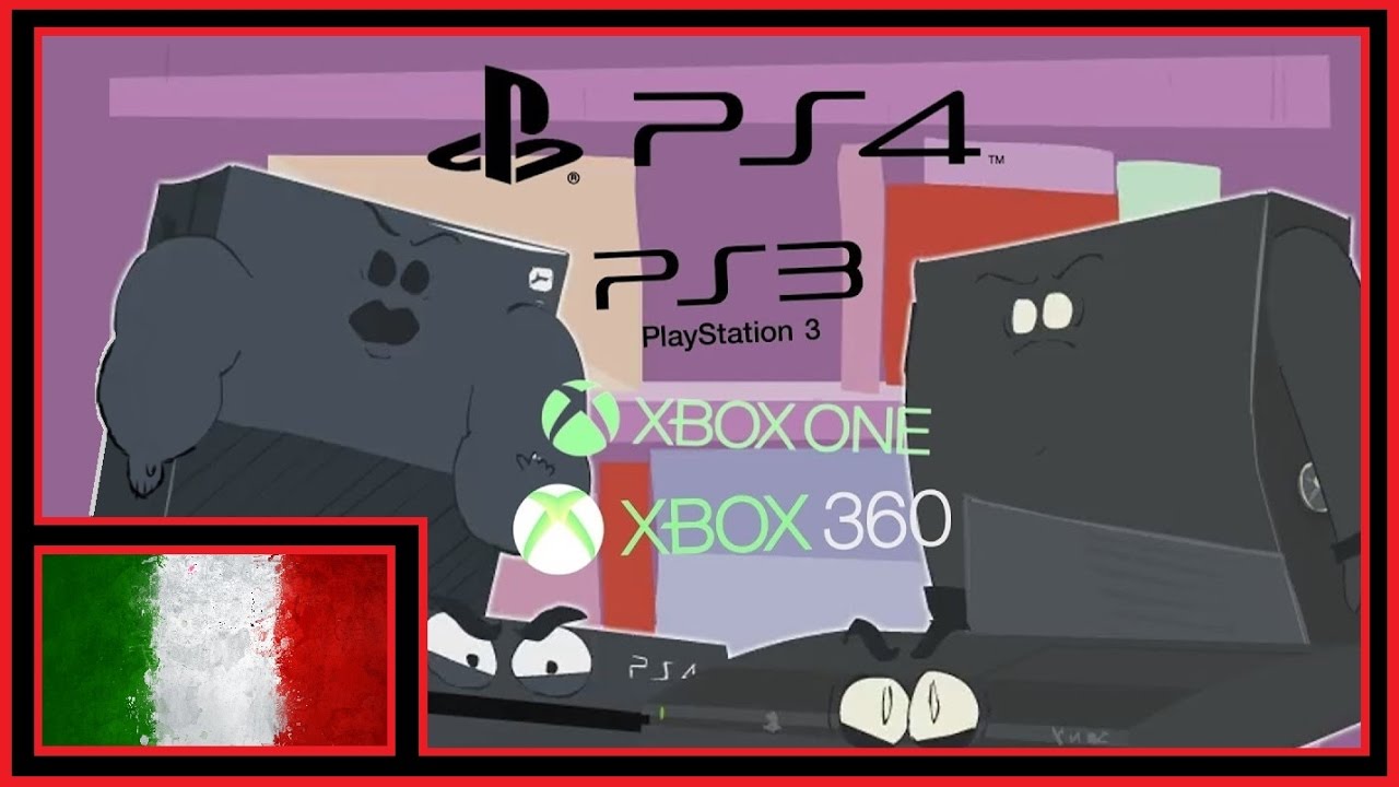 Xbox One Vs Ps4 Vs Xbox 360 Vs Ps3 Gumbino DOPPIAGGIO ITA YouTube