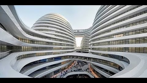 REVIT 2020 ZAHA HADID Galaxy SOHO  en Modelisation