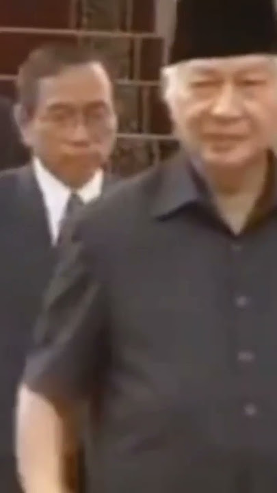 Saat Soeharto Meninggalka Istana Negara Th.1998