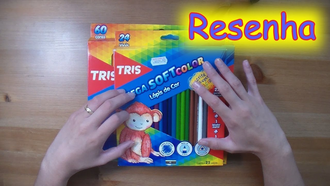 RESENHA LÁPIS DE COR TRIS