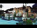[심즈4 건축] 호수위 시크릿 하우스 배포/집짓기/The Sims 4 Speed Build/Download/CC Links