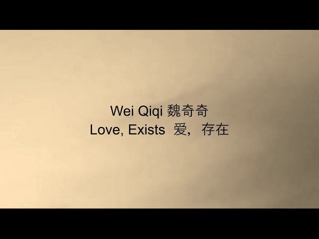 Wei Qiqi 魏奇奇 – Love, Exists 爱，存在 [CH/PINYIN/ENG] class=