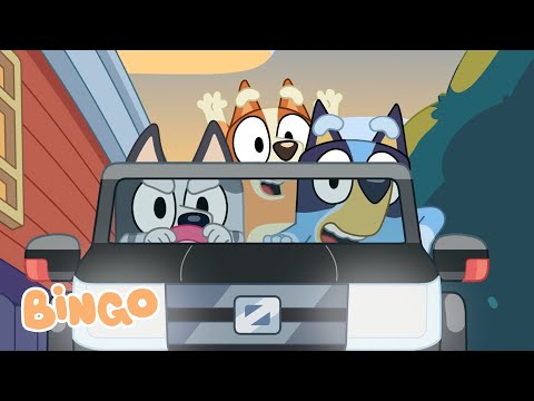 Bingo and the Cousins! 💜 🧡 | Bingo - Official Channel