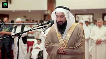 القارئ حمزة معاذ | قيام ليلة 25 رمضان 1445 هـ | تلاوة من سورتي الحجرات وق #صلاة_القيام #حمزة_معاذ