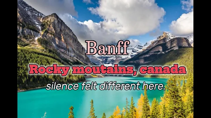 I Explored Banff, and Nothing Prepared Me for This | 4K Cinematic Travel Film