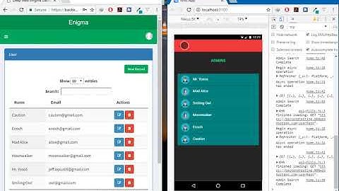 Simple Content Management Application using Laravel + Ionic