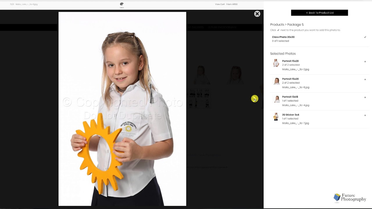 How to order your photos YouTube